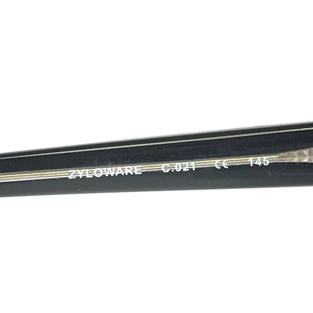Randy Jackson Sunglasses S912 C.021 Black Clear Square Frames with Black Lenses